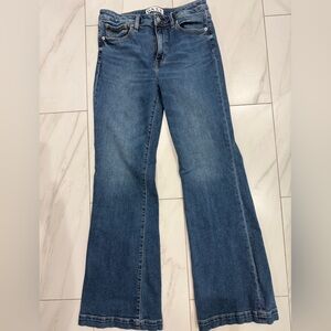 DAZE Medium Wash Flare Jeans Size 28